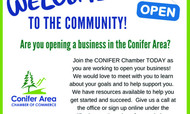 Conifer Area Chamber of Commerce Welcomes New Executive Director