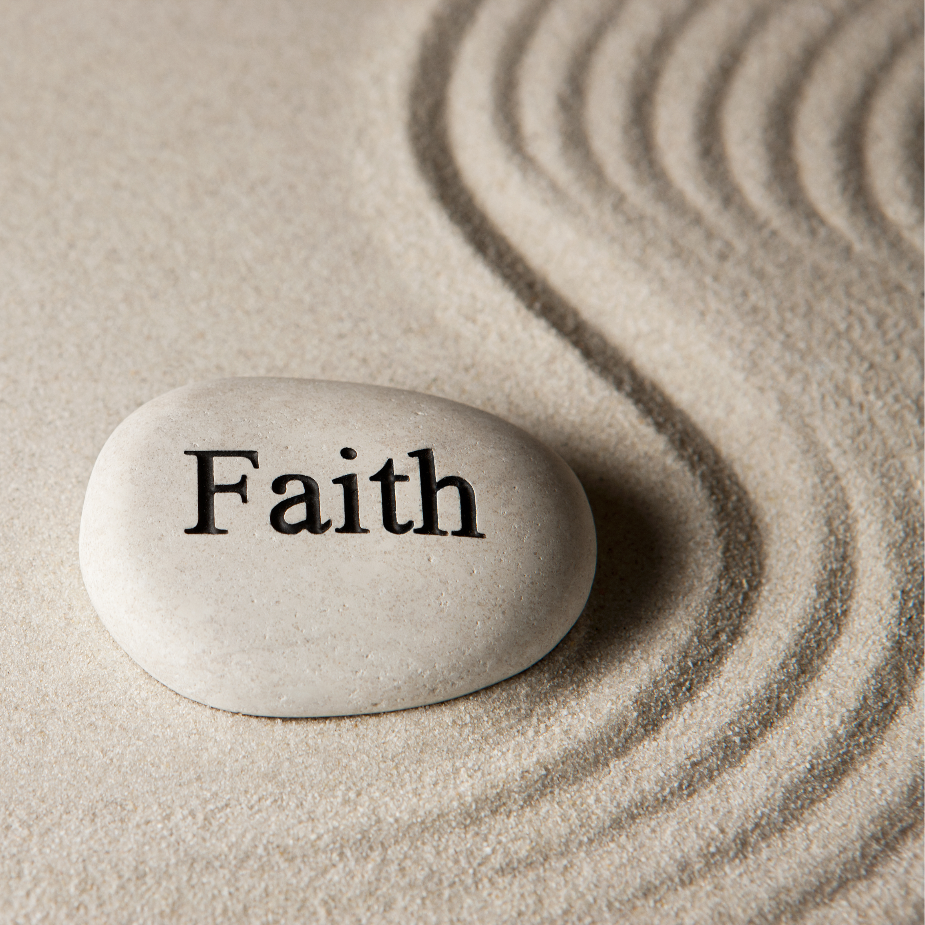 Faith stone
