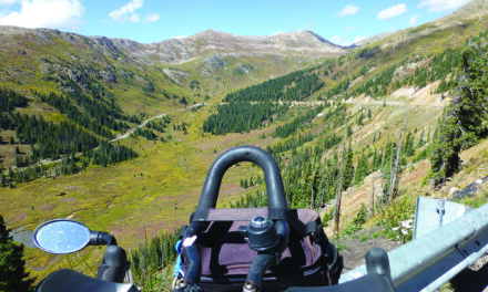 Riding Through Autumn Splendor in the Rocky Mountains – Camping on a Cliff, Independence Pass and Maroon Bells – Last Part in a Series