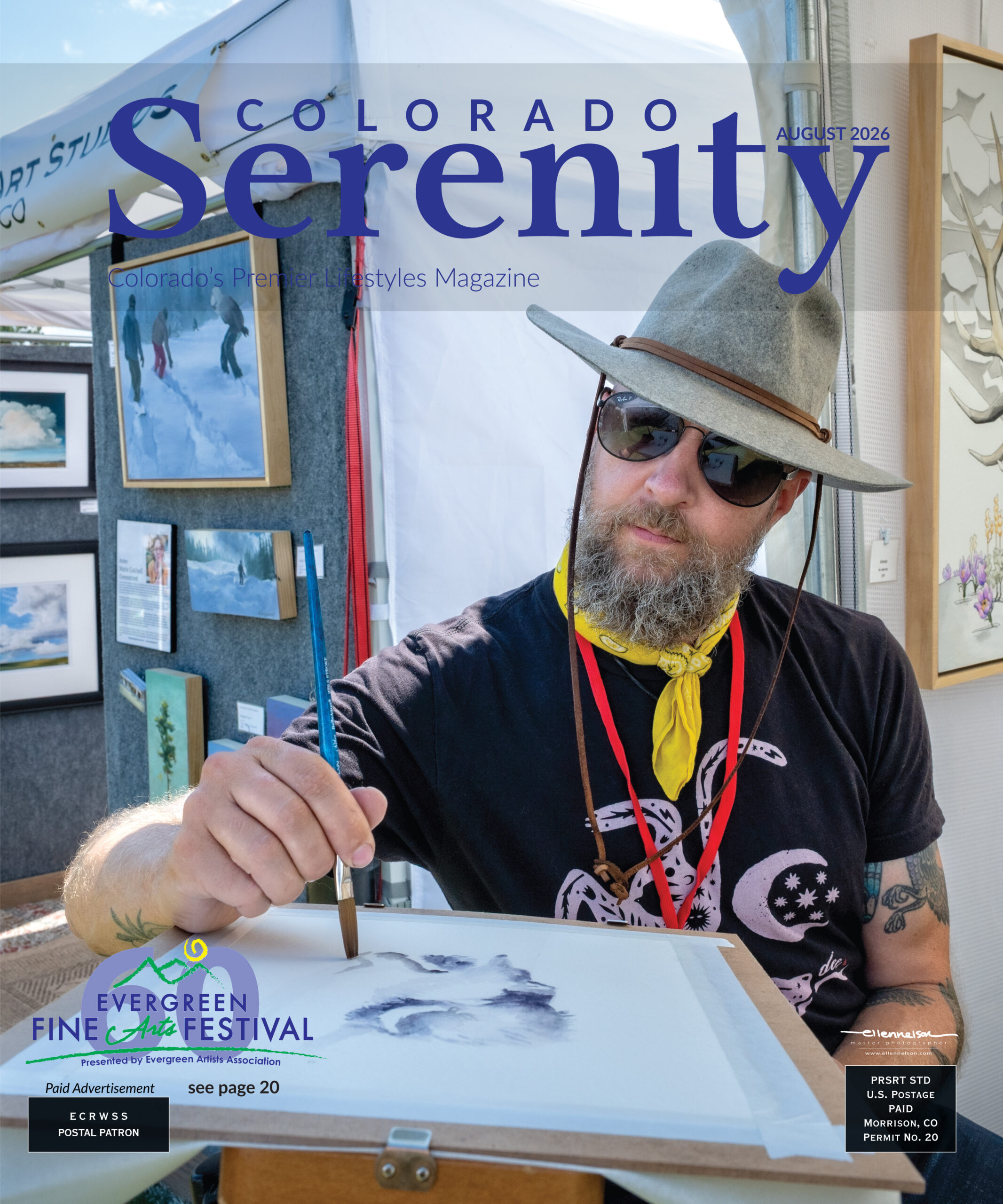 Evergreen Fine Arts Festival Cover