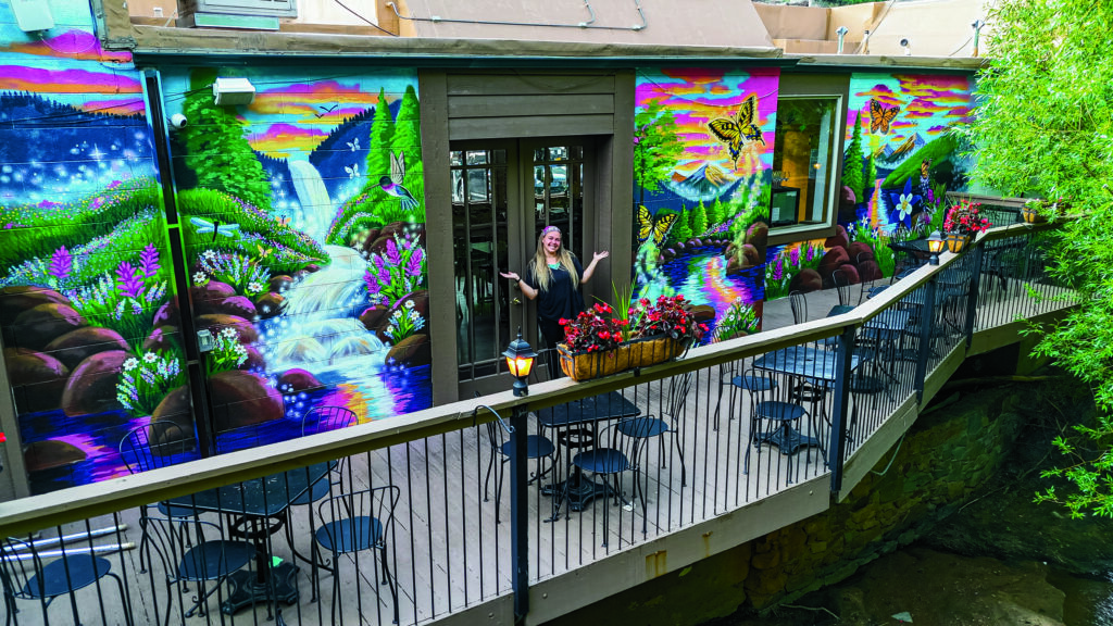 Mural at Creekside Cellars